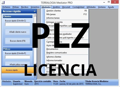 Mediator PLZ Licencia